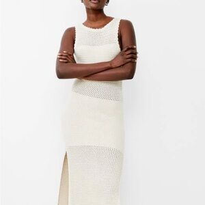 French Connection Momo Nellis Crochet Maxi Dress